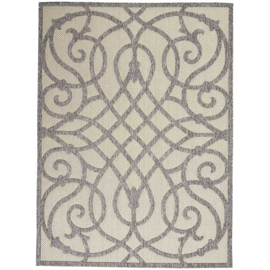 Nourison Cozumel CZM04 Rug - Cream & Grey