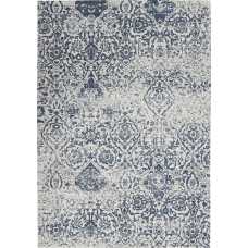 Nourison Damask DAS06 Rug - Blue