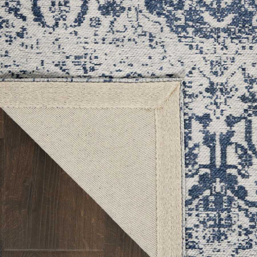 Nourison Damask DAS06 Rug - Blue