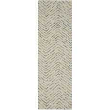 Nourison Colorado CLR02 Runner Rug - Ivory & Green