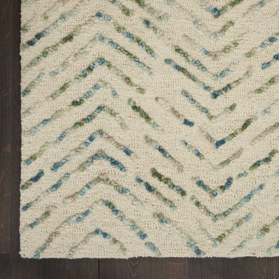 Nourison Colorado CLR02 Rug - Ivory & Green