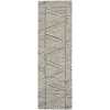 Nourison Colorado CLR01 Runner Rug - Grey & White