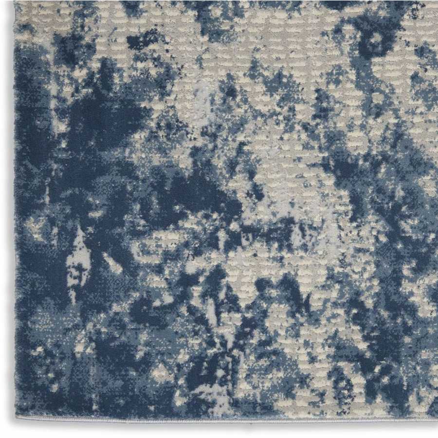 Nourison Rustic Textures RUS16 Rug - Grey & Blue