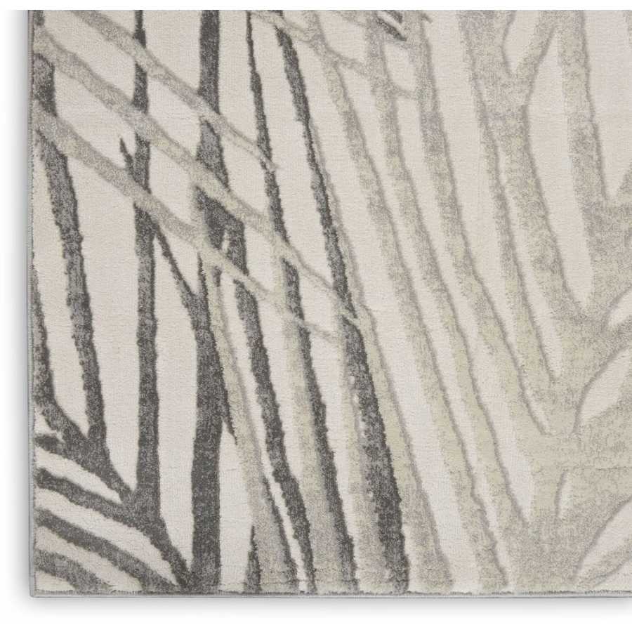 Nourison Rustic Textures RUS17 Runner Rug - Ivory Grey