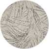 Nourison Rustic Textures RUS17 Round Rug - Ivory Grey