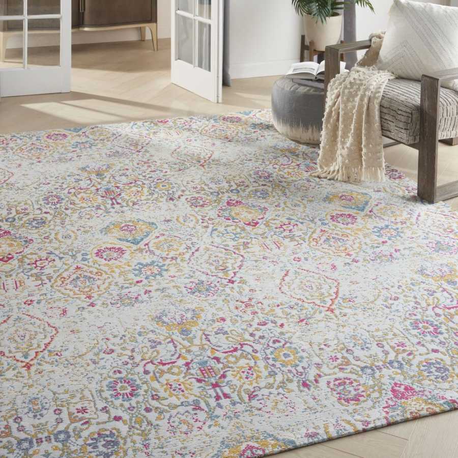 Nourison Damask DAS06 Rug - Multicolour