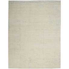 Nourison Luna LUN01 Rug - Ivory & Silver Blue