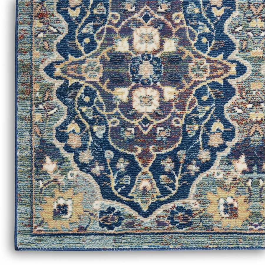 Nourison Ankara Global ANR16 Rug - Navy & Multicolour