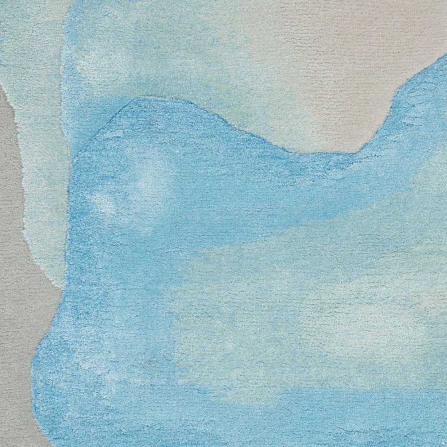 Nourison Prismatic PRS22 Rug - Sea Mist & Blue