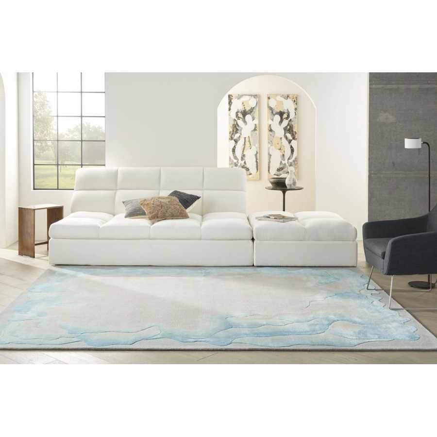 Nourison Prismatic PRS22 Rug - Sea Mist & Blue