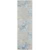 Calvin Klein CK005 Enchanting ECH01 Runner Rug - Grey & Sky