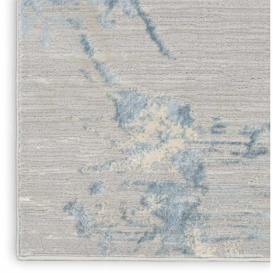 Calvin Klein CK005 Enchanting ECH01 Runner Rug - Grey & Sky