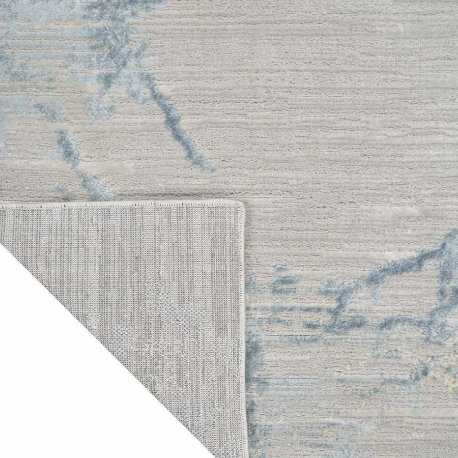 Calvin Klein CK005 Enchanting ECH01 Runner Rug - Grey & Sky