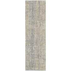 Calvin Klein CK005 Enchanting ECH04 Runner Rug - Grey & Beige