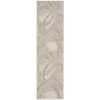 Nourison Brushstrokes BSK01 Runner Rug - Beige & Grey