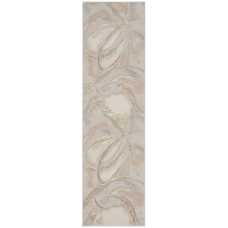 Nourison Brushstrokes BSK01 Runner Rug - Beige & Grey