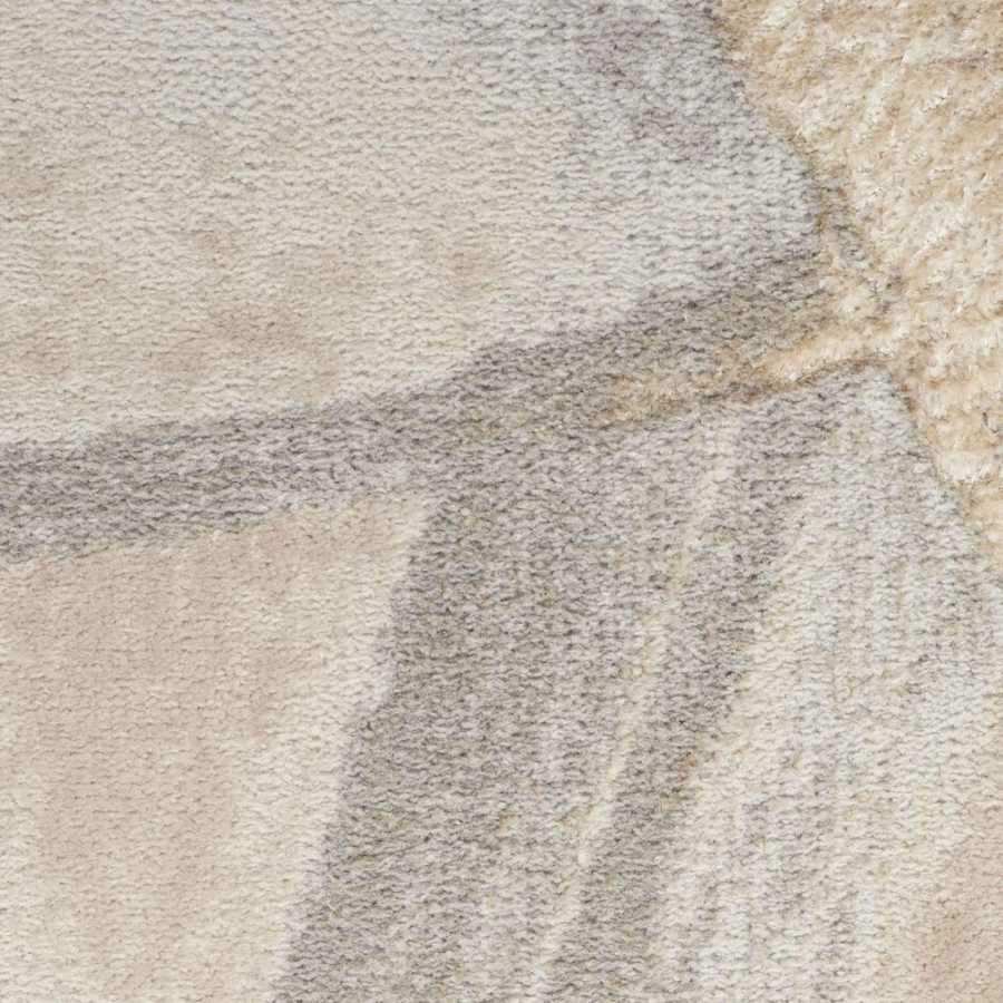 Nourison Brushstrokes BSK01 Rug - Beige & Grey