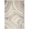 Nourison Brushstrokes BSK03 Rug - Cream & Grey