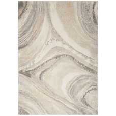 Nourison Brushstrokes BSK03 Rug - Cream & Grey