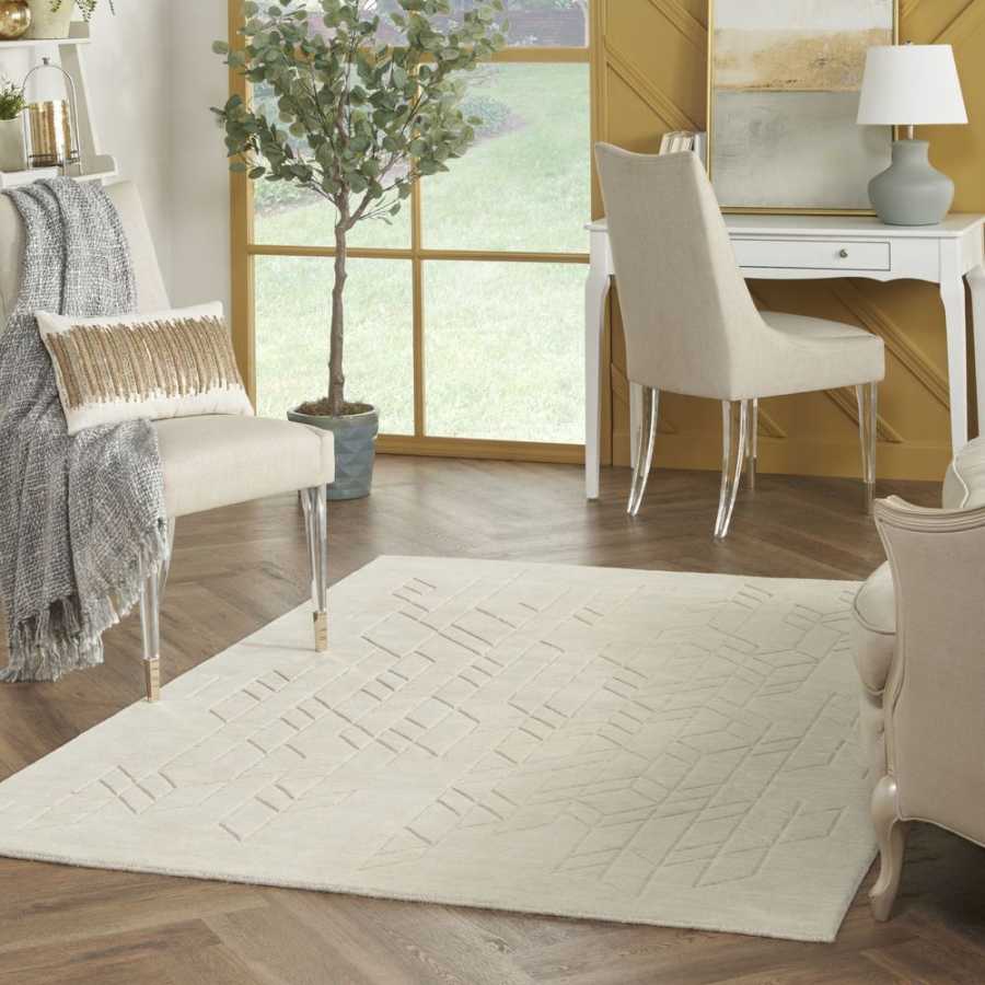 Nourison Alessia ALE01 Rug - Ivory