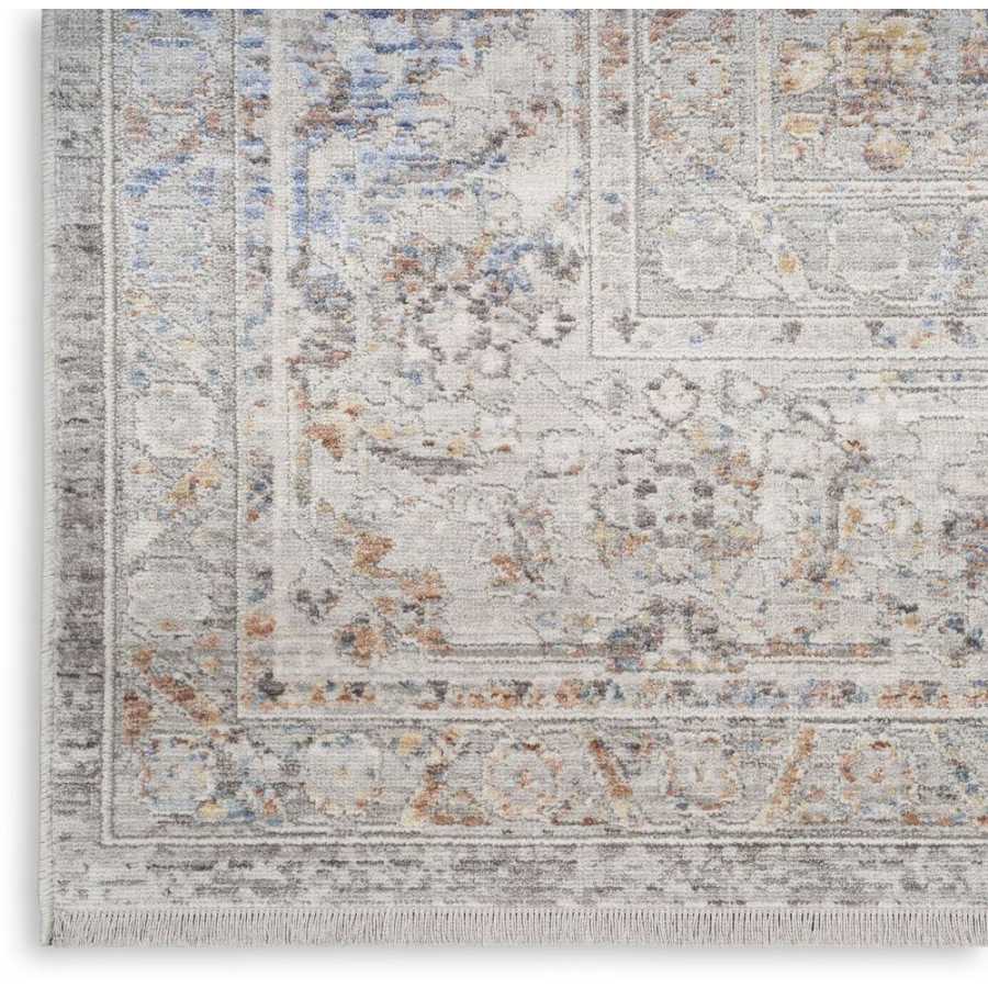 Nourison Elegant Heirlooms ELH01 Runner Rug - Ivory Blue