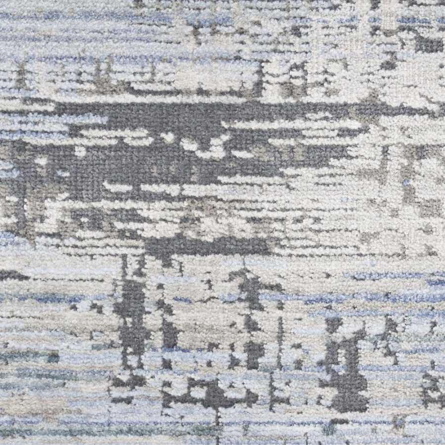 Nourison Abstract Hues ABH02 Rug - Blue & Grey