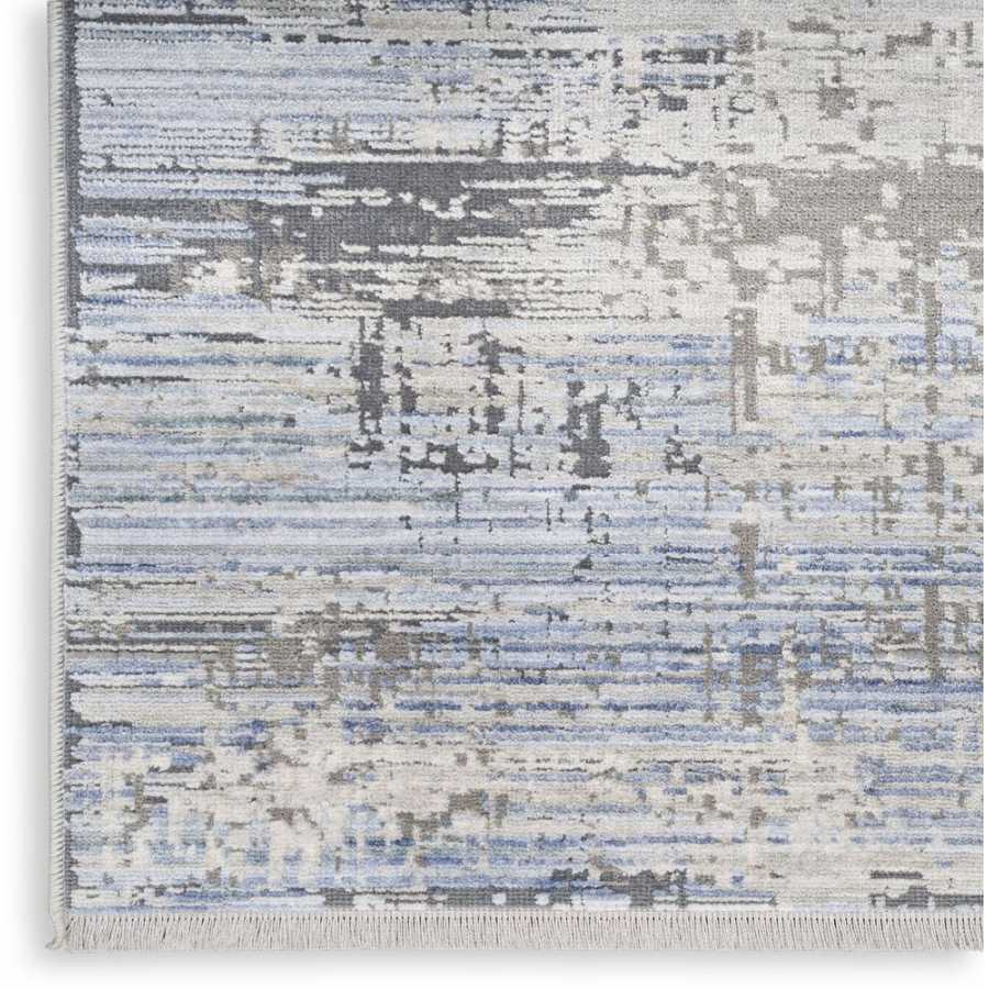 Nourison Abstract Hues ABH02 Rug - Blue & Grey