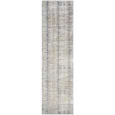 Nourison Abstract Hues ABH03 Runner Rug - Grey & Gold