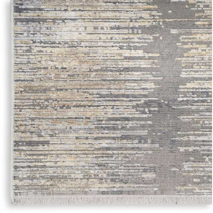Nourison Abstract Hues ABH03 Rug - Grey & Gold