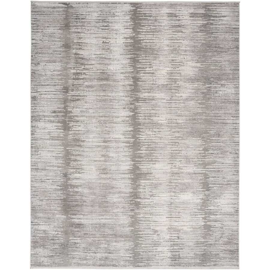 Nourison Abstract Hues ABH03 Rug - Grey & White