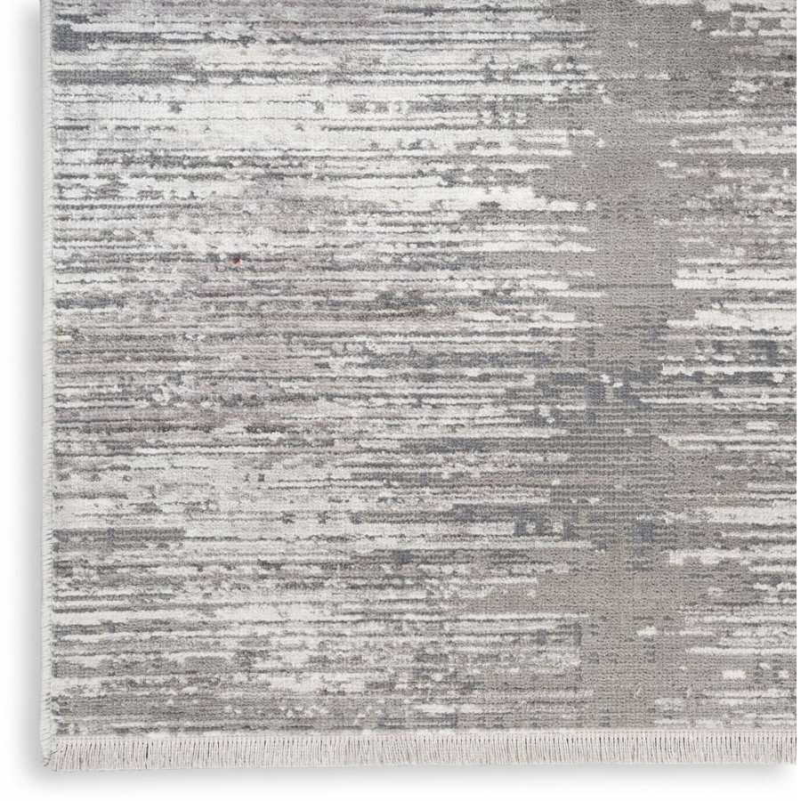 Nourison Abstract Hues ABH03 Rug - Grey & White