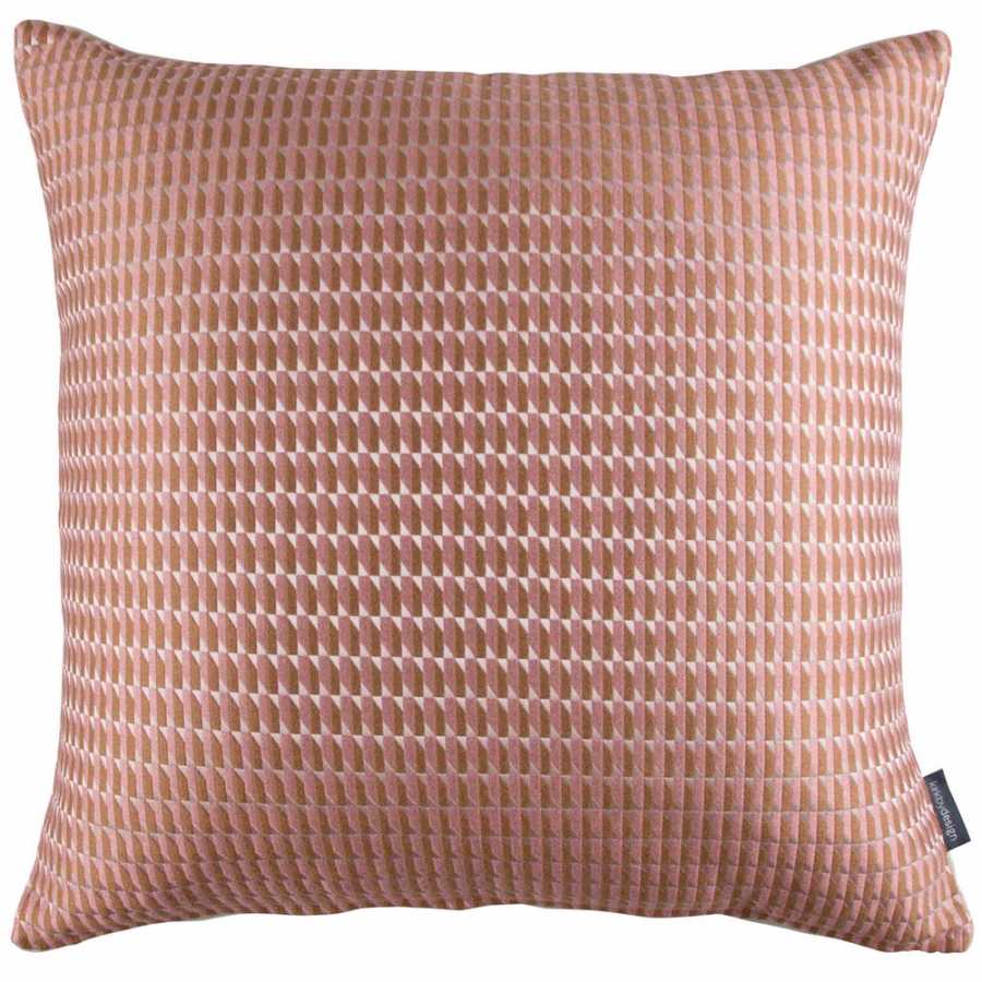 Kirkby Design Stamp Cushion - Clay
