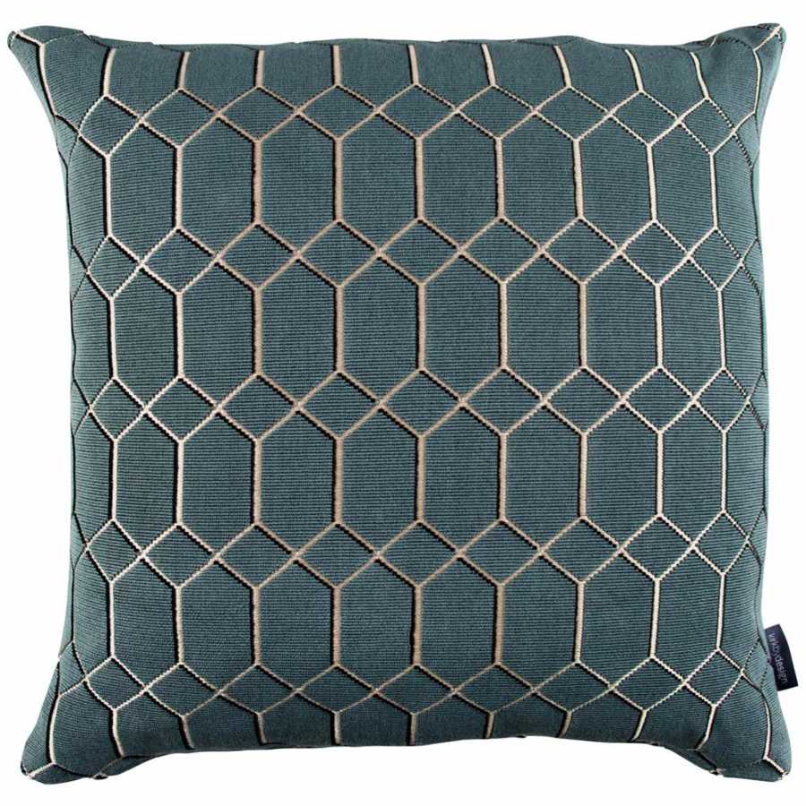 Kirkby Design Pendant Cushion - Teal