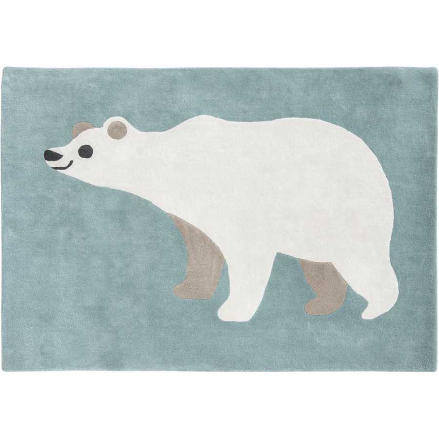 Villa Nova Frann Preston-Gannon Arctic Bear Kids Rug - 140cm x 200cm