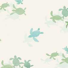 Villa Nova Picturebook Tiny Turtles W584/01 Wallpaper