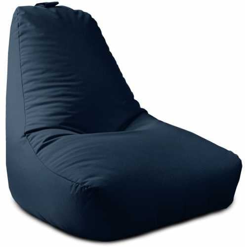rucomfy Chair Indoor & Outdoor Bean Bag - Navy Blue