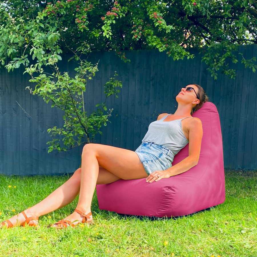 RUComfy Chair Indoor & Outdoor Bean Bag - Cerise Pink