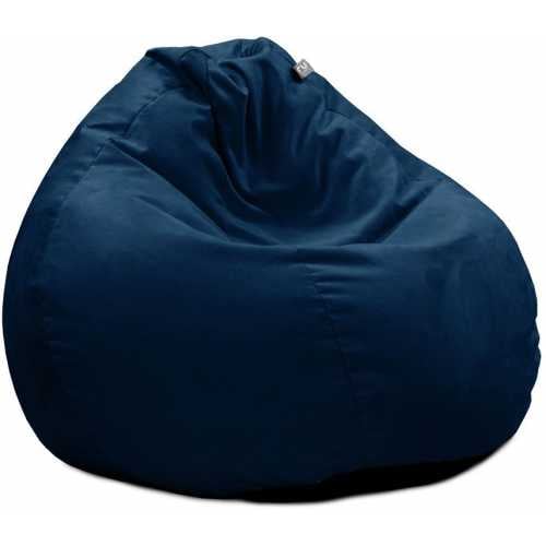 rucomfy Velvet Slouchbag Bean Bag - Peacock Blue