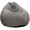 rucomfy Velvet Slouchbag Bean Bag - Pebble