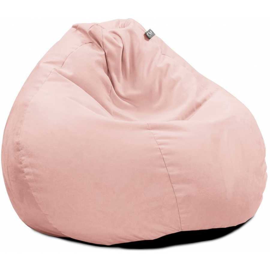 RUComfy Velvet Slouchbag Bean Bag - Pink