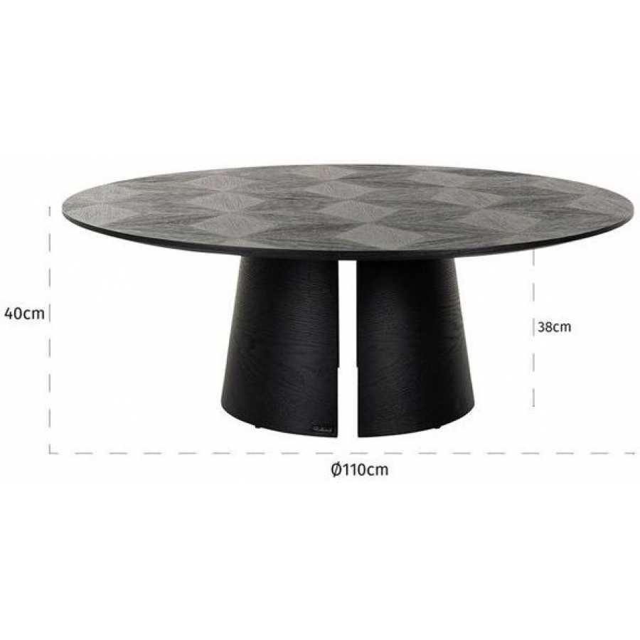 Richmond Interiors Blax Round Coffee Table