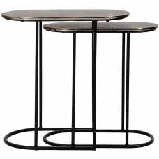 Richmond Interiors Chandon Nest of Side Tables - Set of 2