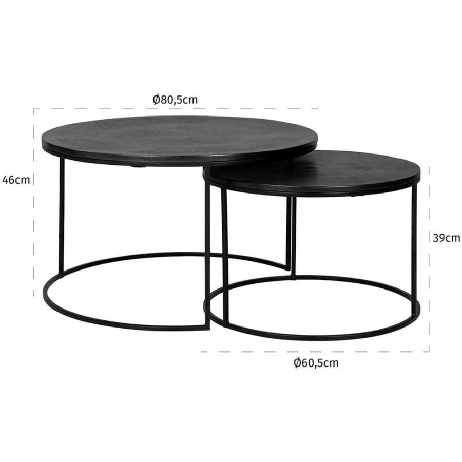 Richmond Interiors Bolder Coffee Tables - Set of 2