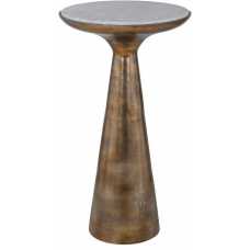 Richmond Interiors Ethan Tall Side Table - Gold