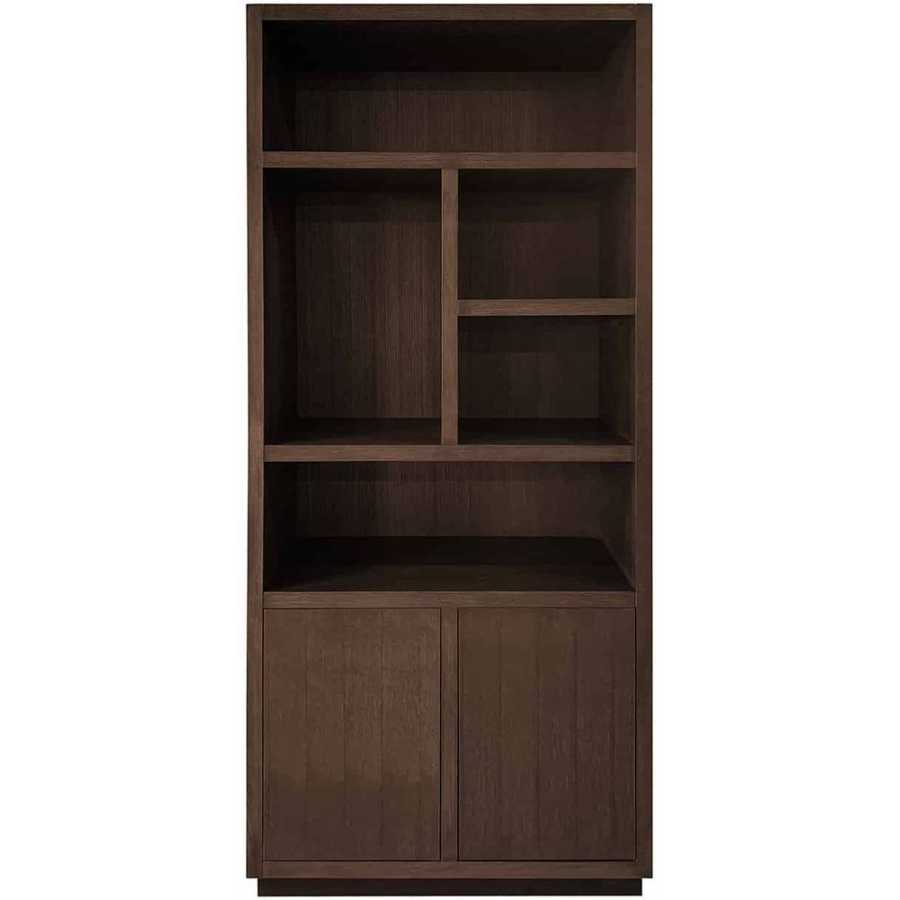 Richmond Interiors Oakura Right Bookcase - Brown