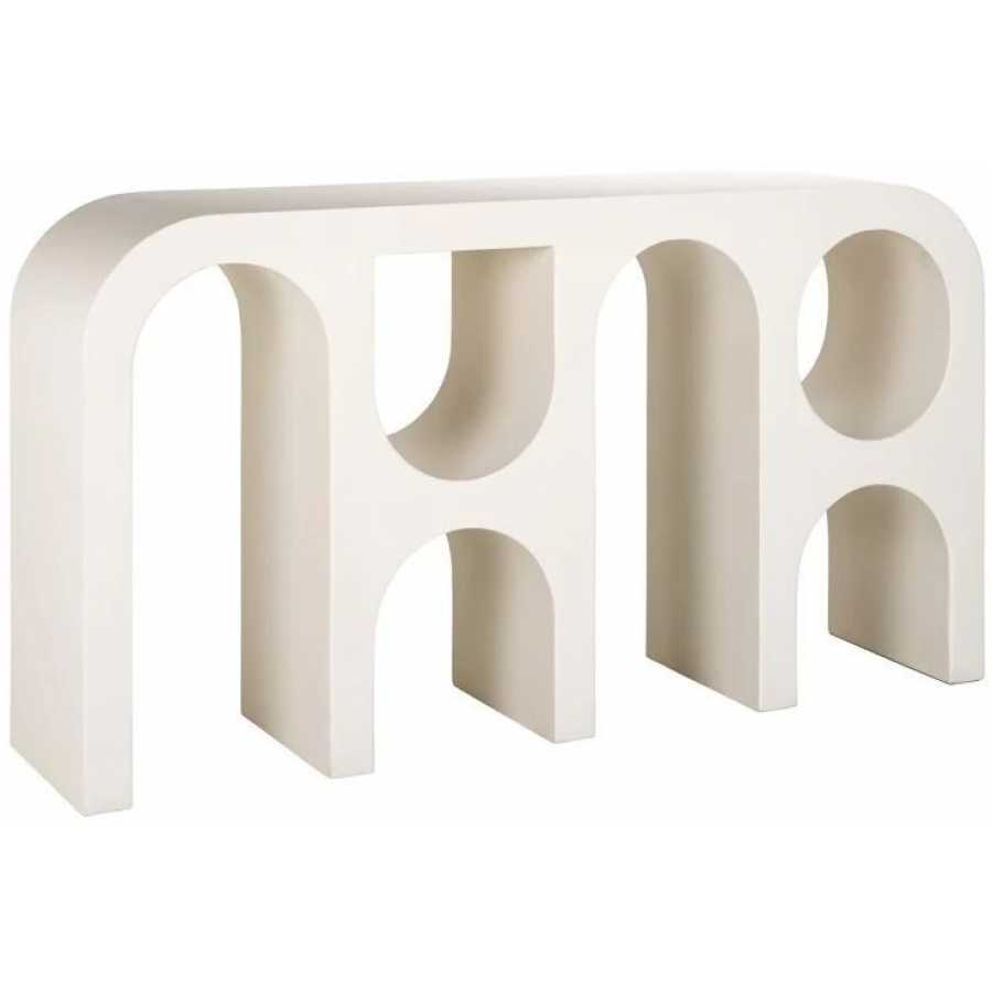 Richmond Interiors Bloomstone Abstract Console Table