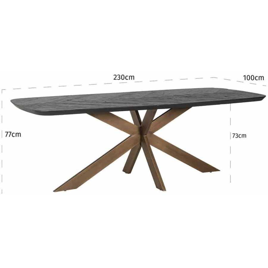 Richmond Interiors Hayley Dining Table - Small