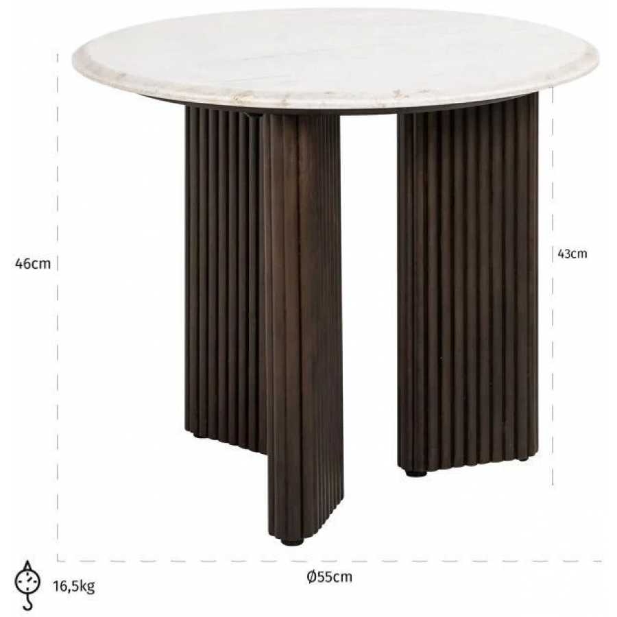 Richmond Interiors Mayfield Side Table