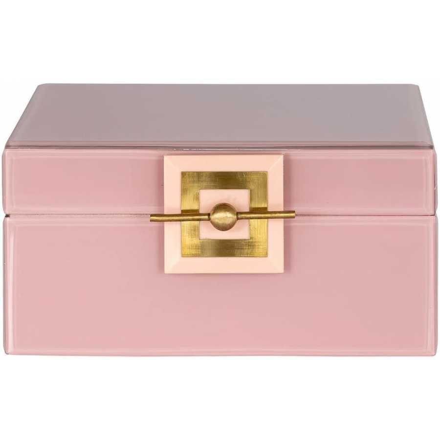 Richmond Interiors Bodine Jewellery Box - Pink - Large