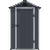 Rowlinson Airevale Outdoor Shed - 4ft x 6ft - Dark Grey